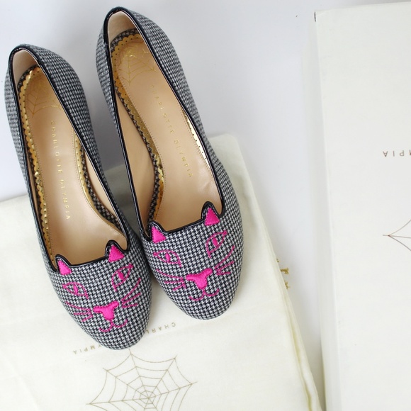 Charlotte Olympia Kitty Ballet Flat - Picture 3 of 6